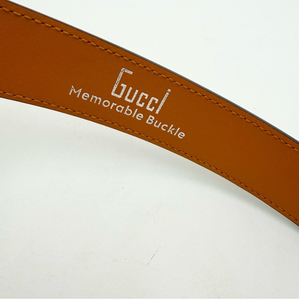 NEW Gucci with engraved Square G Buckle Belt - Picture 5 of 6